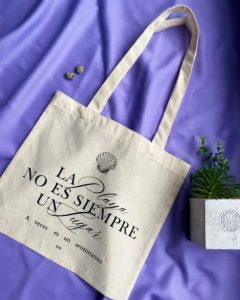 Bolsa de lienzo personalizada para marca de ropa