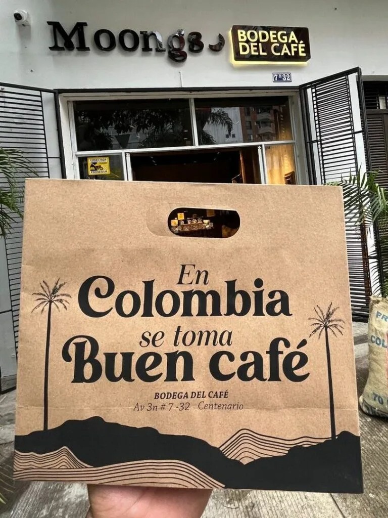 bolsa-kraft Bolsa Kraft para marca de café
