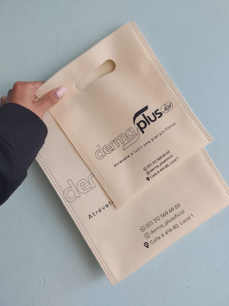 Bolsas de tela troqueladas