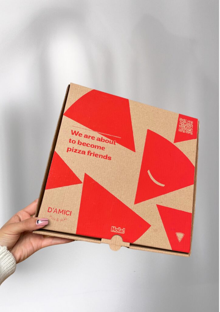 Caja para pizza Caja personalizada